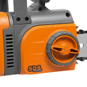 Пила цепная электрическая Daewoo Power DACS 2700E с бесключевым натяжением цепи