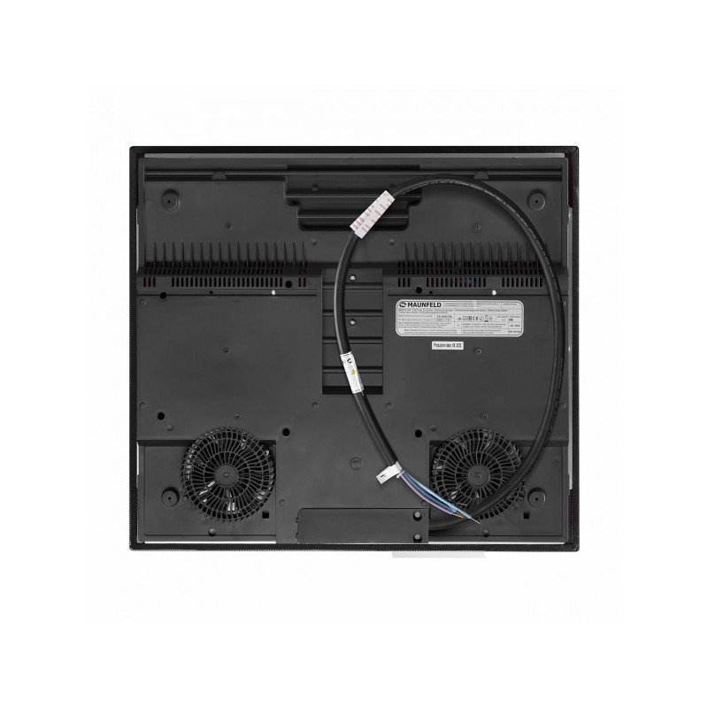 Индукционная варочная панель Maunfeld EVI.594ST-BK Black вид сзади