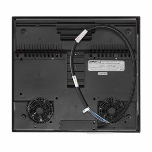 Индукционная варочная панель Maunfeld EVI.594ST-BK Black вид сзади