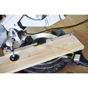 Комбинированная торцовочная пила Ryobi RTMS1800-G 5133002152 с лазерным маркером