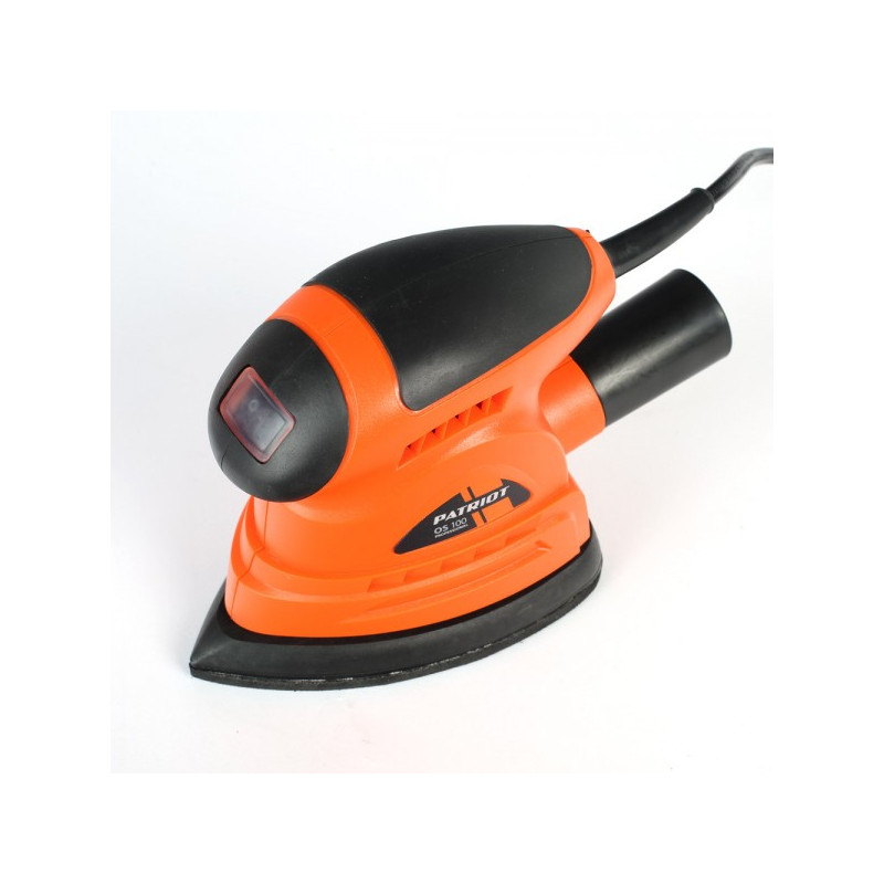 Вид сверху шлифмашинки Patriot OS 100 110301100
