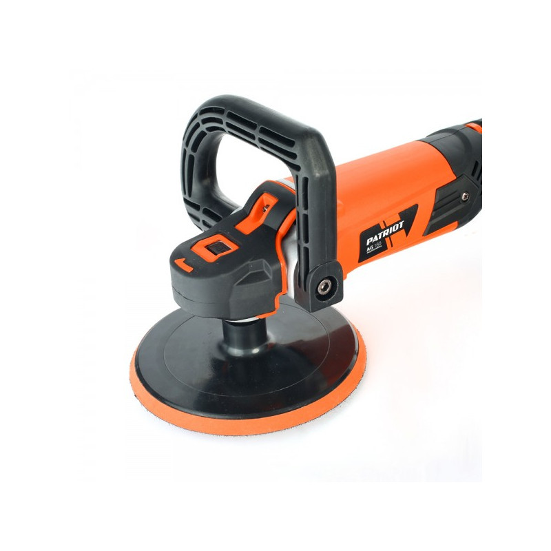 Вид слева шлифмашинки Patriot AG 180 110300180