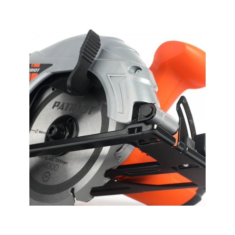 Циркулярная пила Patriot CS 162 190301620 с защитным кожухом для диска