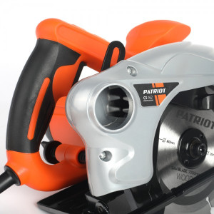 Циркулярная пила Patriot CS 162 190301620 с отверстием для подключения пылесоса