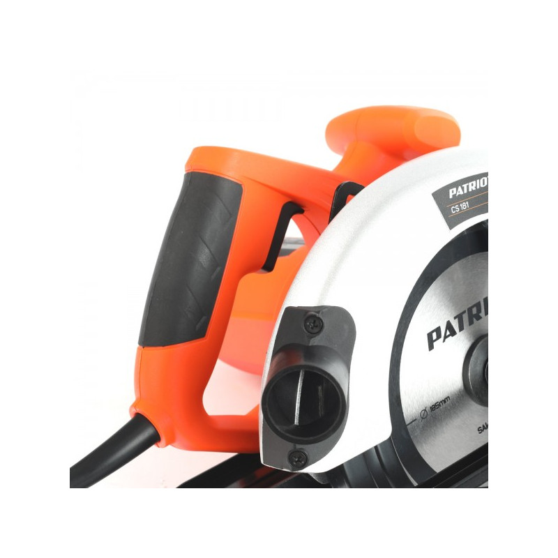 Циркулярная пила Patriot CS 181 190301608 с подключением к пылесосу