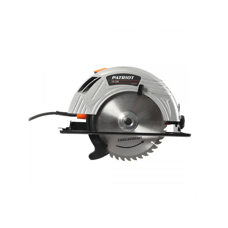 Циркулярная пила Patriot CS 235 190301653 с системой пылеотведения