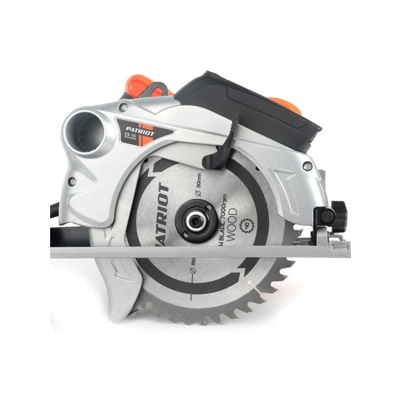 Циркулярная пила Patriot CS 190 190301640 вид сбоку