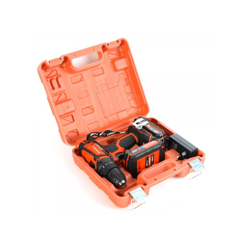 Дрель-шуруповерт Patriot BR 201UES 180201201 в кейсе