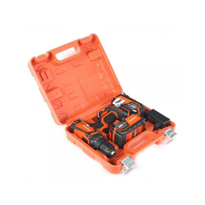 Дрель-шуруповерт Patriot BR 241ES 180201241 в кейсе