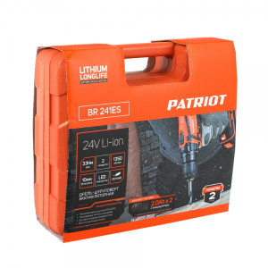 Дрель-шуруповерт Patriot BR 241ES 180201241 в упаковке