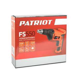 Шуруповерт для гипсокартона Patriot FS 550 120301409 в коробке