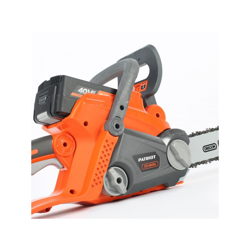Пила цепная аккумуляторная Patriot СS 402XL 220201402 с быстрым натяжением цепи