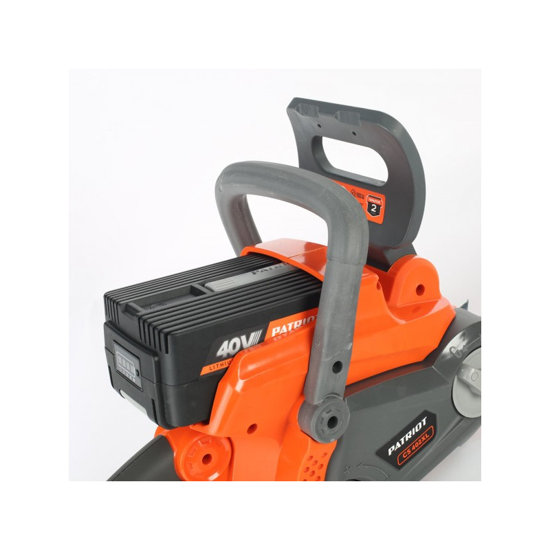 Пила цепная аккумуляторная Patriot СS 402XL 220201402 с тормозом цепи
