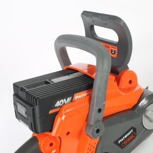Пила цепная аккумуляторная Patriot СS 402XL 220201402 с тормозом цепи