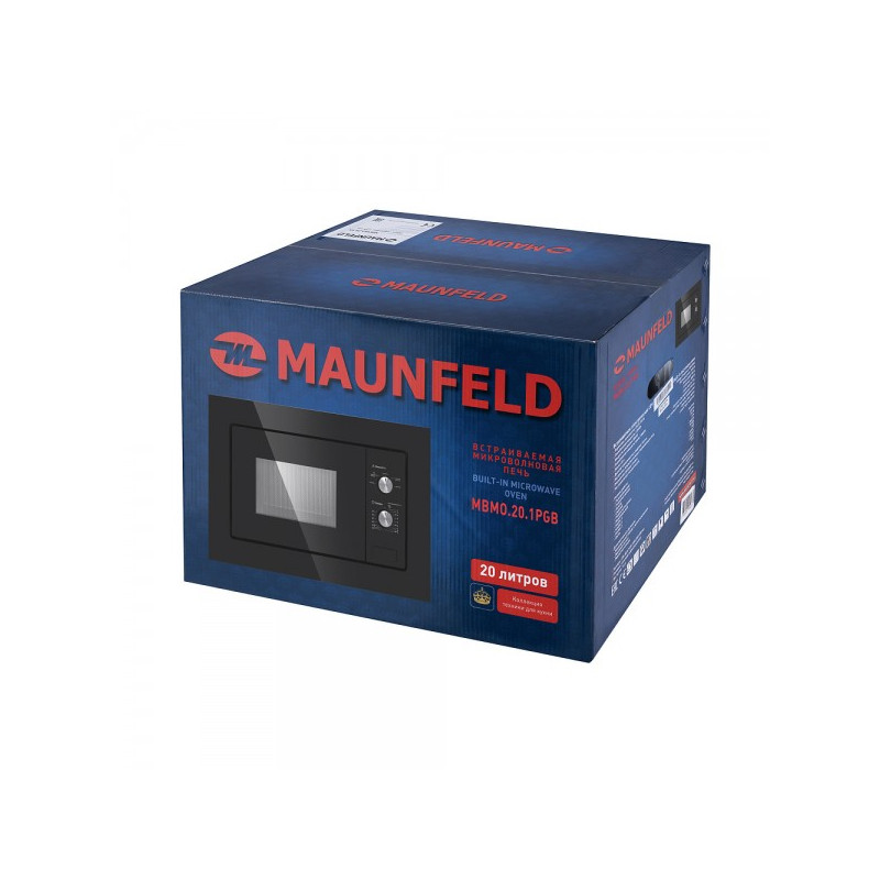 Микроволновая печь Maunfeld MBMO.20.1PGB Black в упаковке