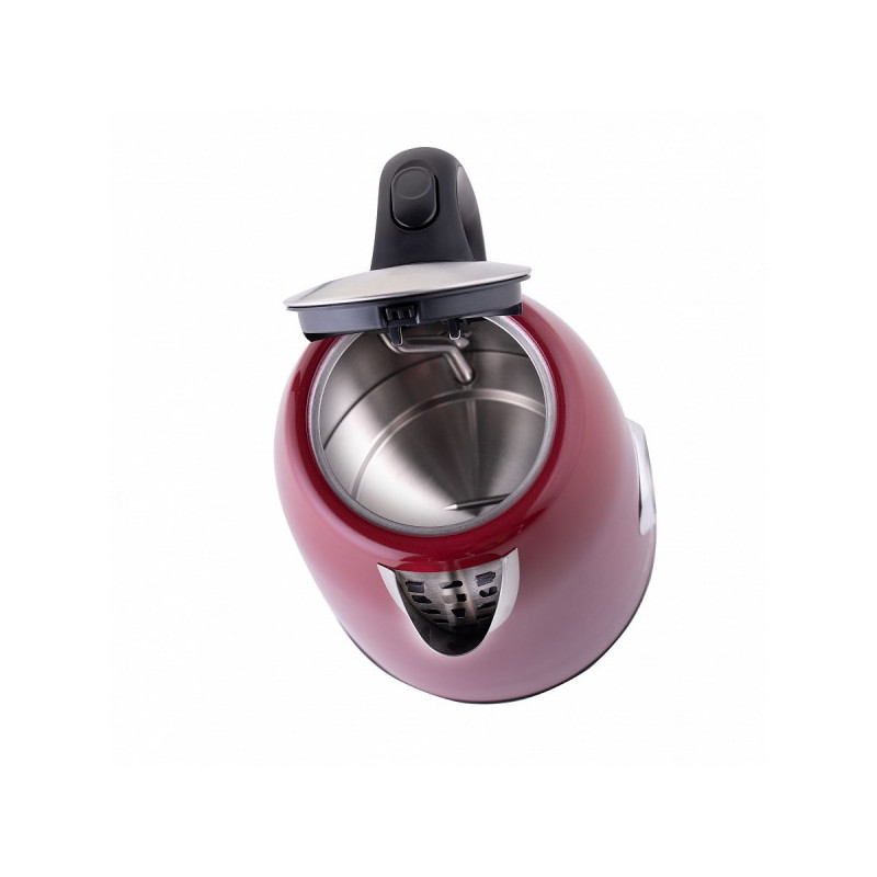 Электрочайник Maunfeld MFK-624CH с открытой крышкой