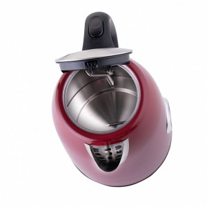 Электрочайник Maunfeld MFK-624CH с открытой крышкой