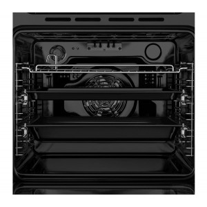 Электрический духовой шкаф Maunfeld EOEH.7611SCB Black вид внутри