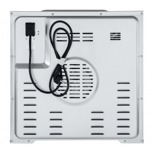 Электрический духовой шкаф Maunfeld EOEH.7611SCB Black вид сзади