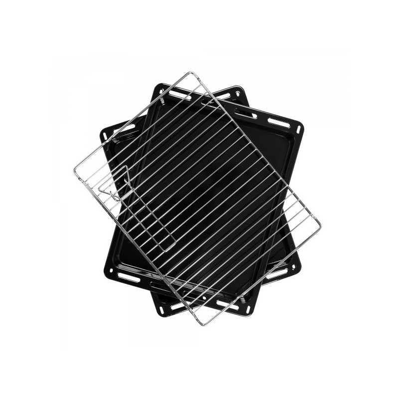 Электрический духовой шкаф Maunfeld EOEH.7611SCW White комплектация