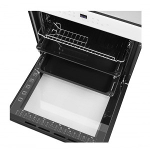 Электрический духовой шкаф Maunfeld EOEH.7611SCW White дверь