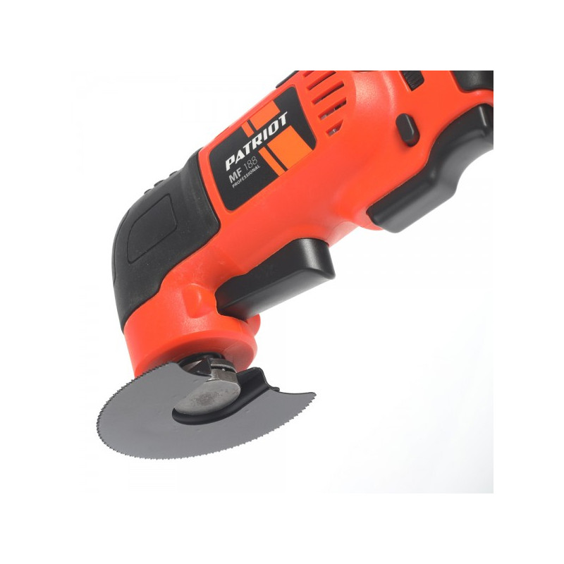 Многофункциональный инструмент (реноватор) Patriot MF 188UES 110203180 (без АКБ) с насадкой