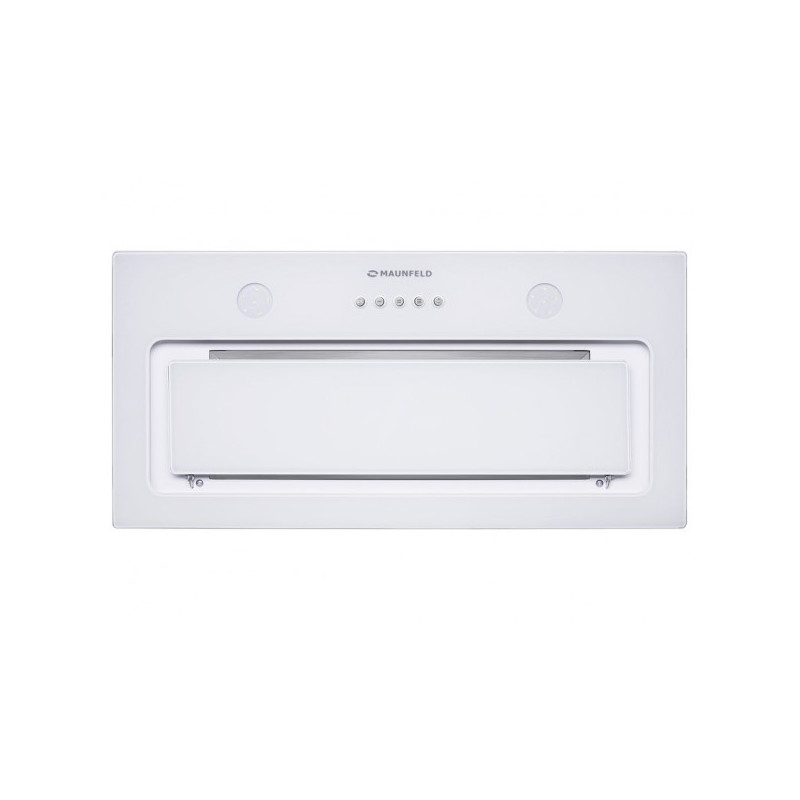 Вытяжка Maunfeld Trapeze 601GG White спереди