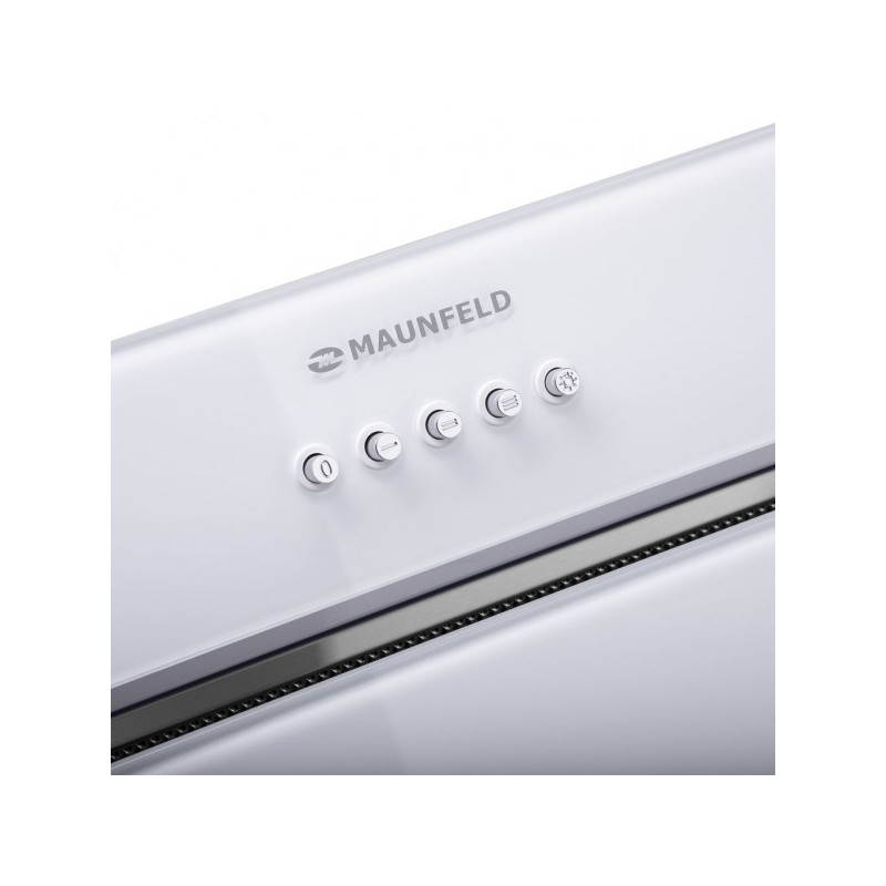 Вытяжка Maunfeld Trapeze 601GG White кнопки