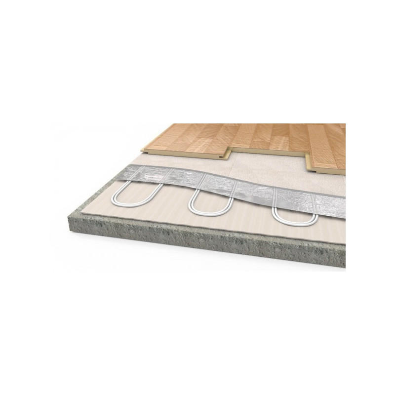 Монтаж нагревательного мата Теплолюкс Alumia 18 кв.м. 2700 Вт