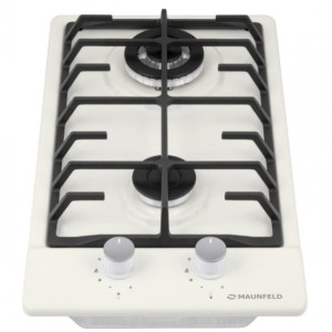 Газовая варочная панель Maunfeld EGHG.32.63CBG/G Beige сбоку