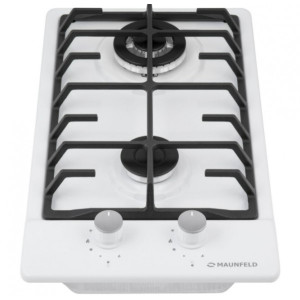 Газовая варочная панель Maunfeld EGHG.32.63CW/G White сбоку