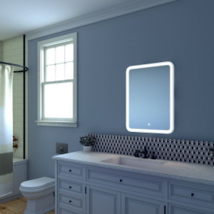 Зеркало Континент Enjoy Led 60х80 в ванной