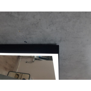 Зеркало Континент Frame Led 60x80 Black сбоку