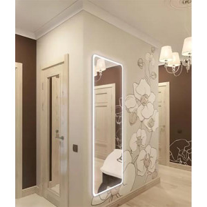 Зеркало Континент Loren Led 45.5х135 в интерьере