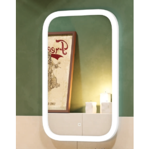 Зеркало Континент Mini Led 40х70 на стене