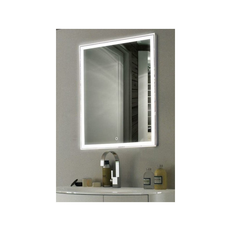 Зеркало Континент Strong Led 70x100 на стене