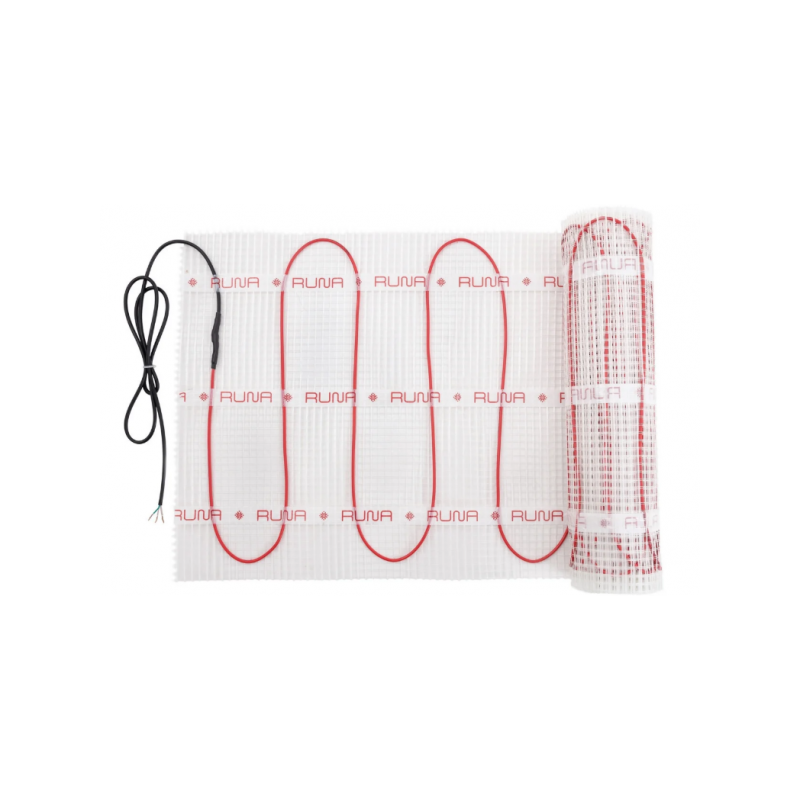 Нагревательный мат Runa LTL-C 2.5 кв.м. 375 Вт в развернутом состоя