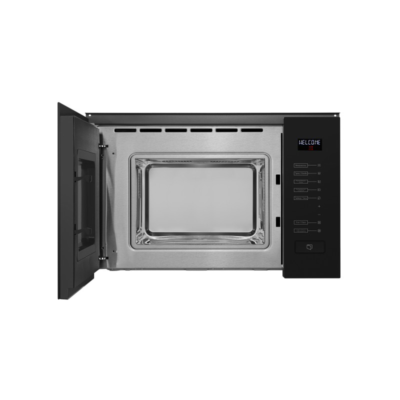 Микроволновая печь Maunfeld MBMO.20.8GB Black с открытой дверцей
