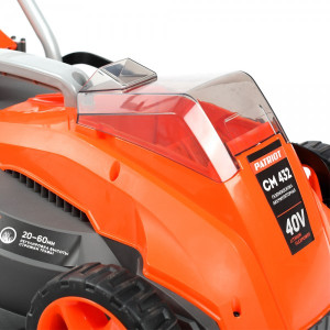 Установка батареи в Газонокосилку Patriot CM 432