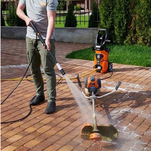 Использование мойки высокого давления Daewoo Power DAW 550