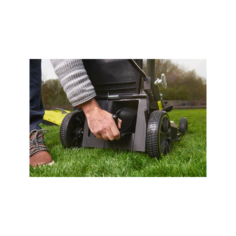 Газонокосилка аккумуляторная Ryobi RY18LMX37A-150