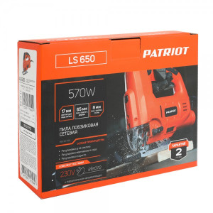 Электролобзик Patriot LS 650 190301710 коробка
