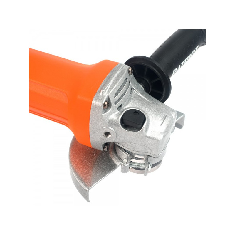Угловая шлифмашина Patriot AG 120M 110301206 кнопка блокировки шпинделя