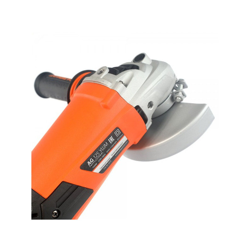 Угловая шлифмашина Patriot AG 125 110301215 вид сбоку