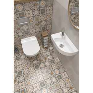 Фото в интерьере умывальника Cersanit Cameo 45