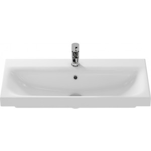 Фото спереди умывальника Cersanit Moduo 80 Slim