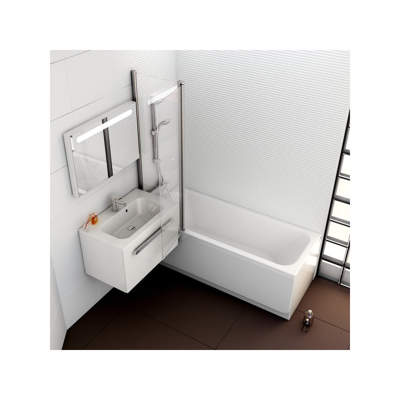 Ванна акриловая Ravak Chrome C731000000 160x70 общий вид