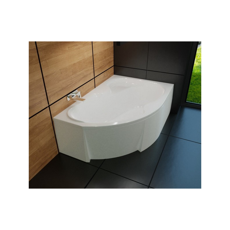 Ванна акриловая Bonito Home Arizona BH-AR-102-160P/Su 160x105 R (с ножками) в интерьере