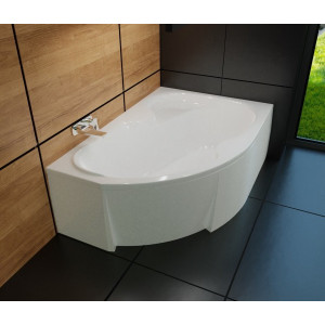 Ванна акриловая Bonito Home Arizona BH-AR-102-170P/Su 170x105 R (с ножками) в интерьере
