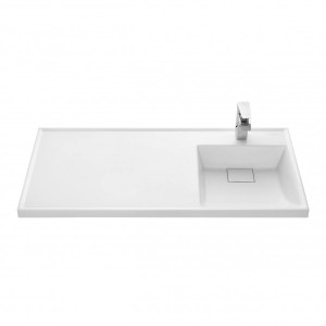 Фото спереди умывальника Акватон Лондри 105 R